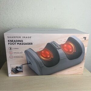 Sharper Image Kneading Foot Massager New